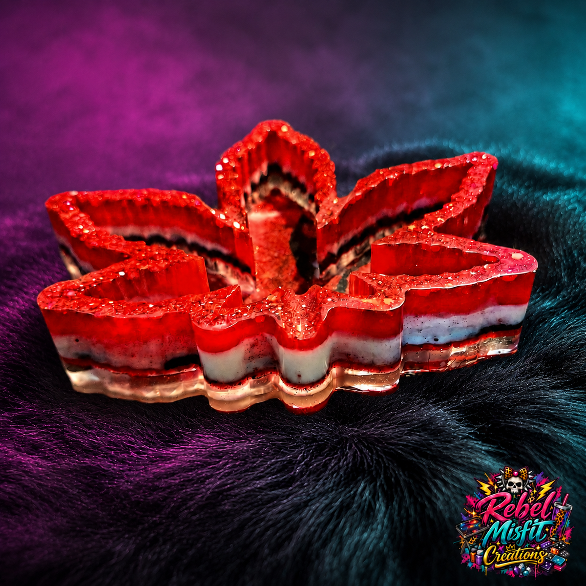 🔥 Personalized Resin Ashtray – Your Vibe, Your Design