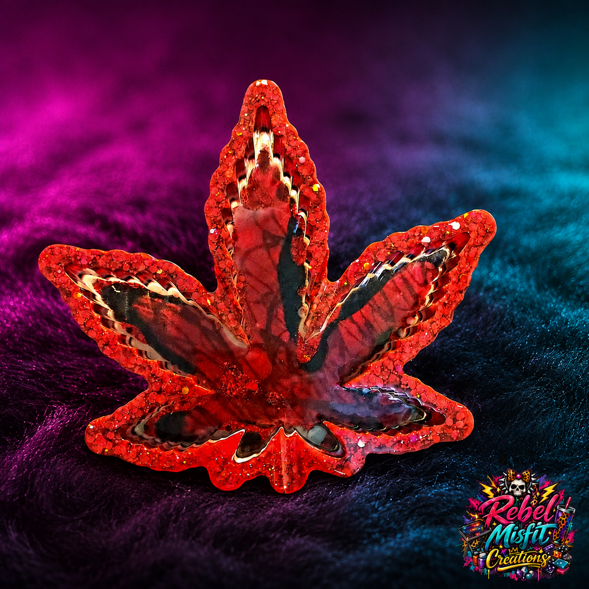 🔥 Personalized Resin Ashtray – Your Vibe, Your Design